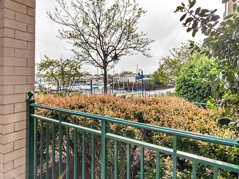 Balcony with Views of the Marina