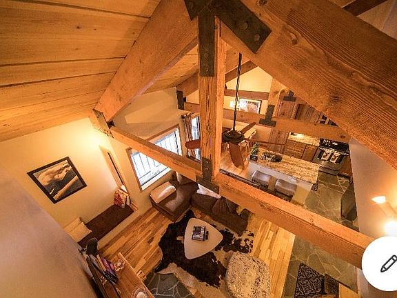 View from upstairs loft