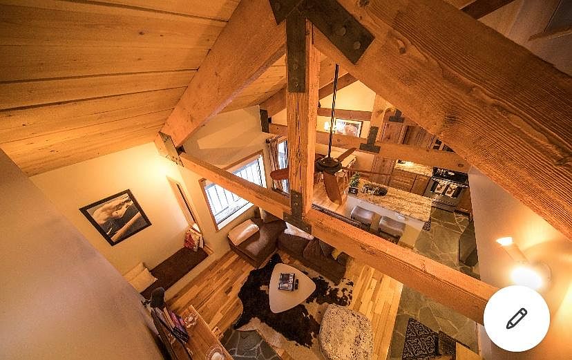 View from upstairs loft