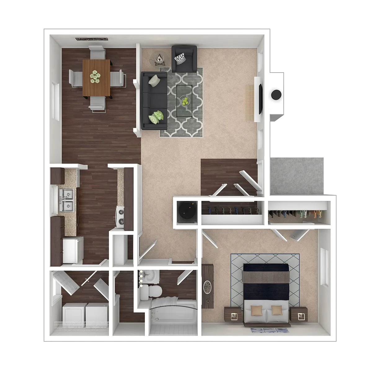 Floor plan The Oak