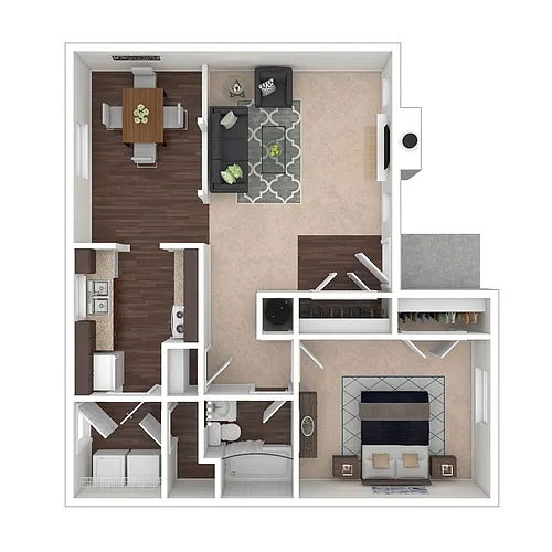 Floor plan The Oak