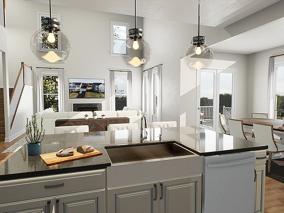 The Oatland II - Kitchen Island