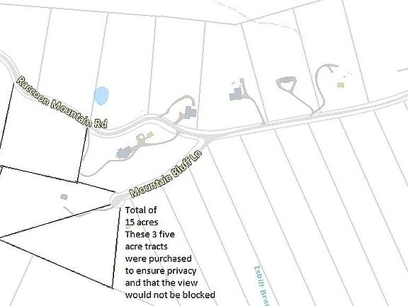Sale price includes 15 acres