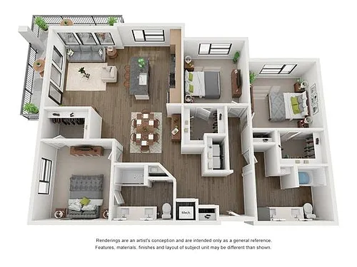 Floor plan C1