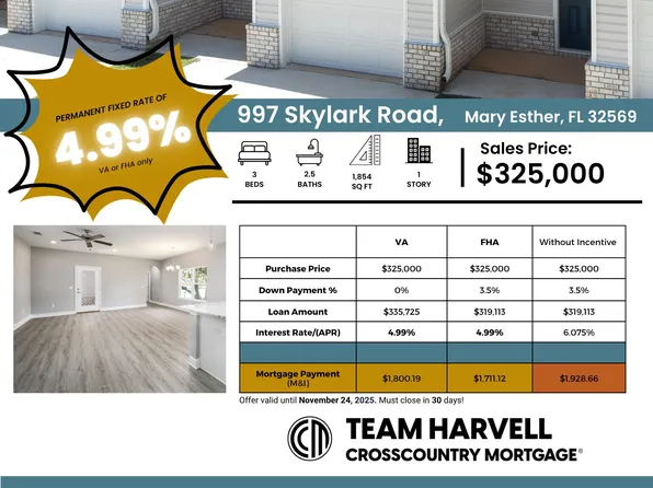 959 Skylark Rd, Mary Esther, FL 32569