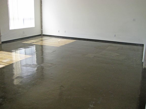 Polished concrete floors