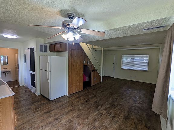 Kitchen and Living Room from Dining Area