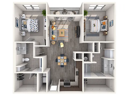 Floor plan Linen