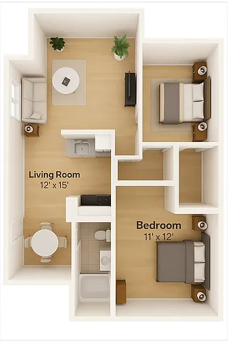Floor plan 2/2.00