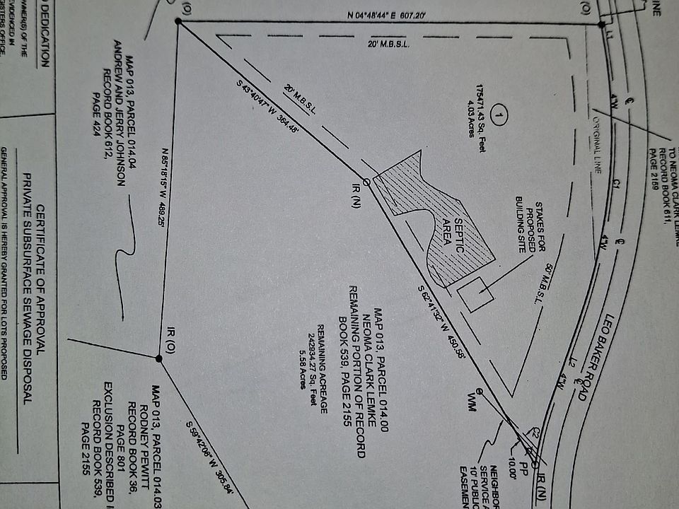2nd image of 0 Leo Baker Rd