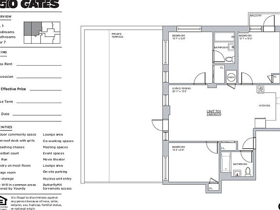 2nd image of 1510 Gates Ave #709