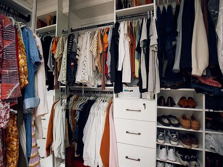 custom master closet