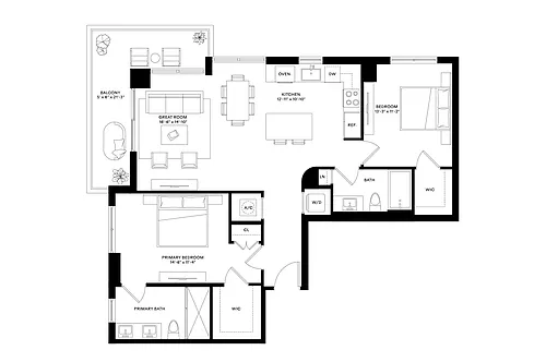 Floor plan B03