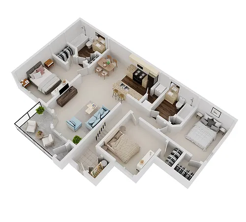 Floor plan Bruco