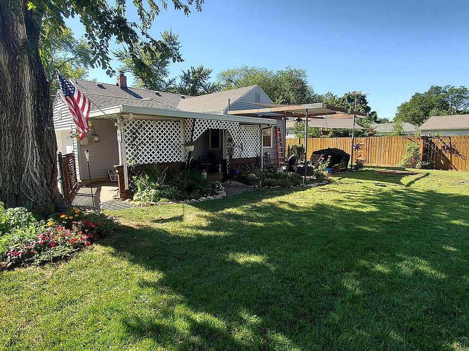 Backyard carport and patio