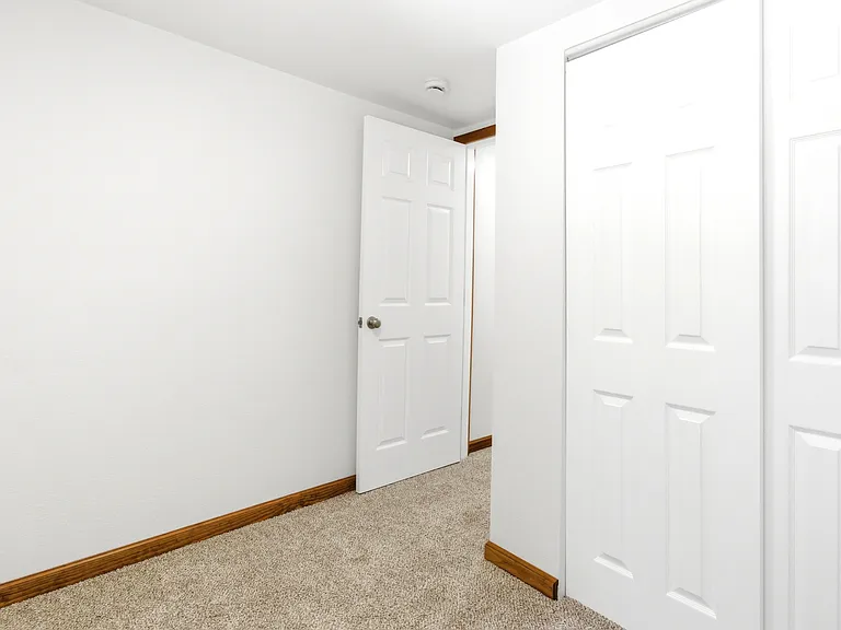 Bedroom not staged