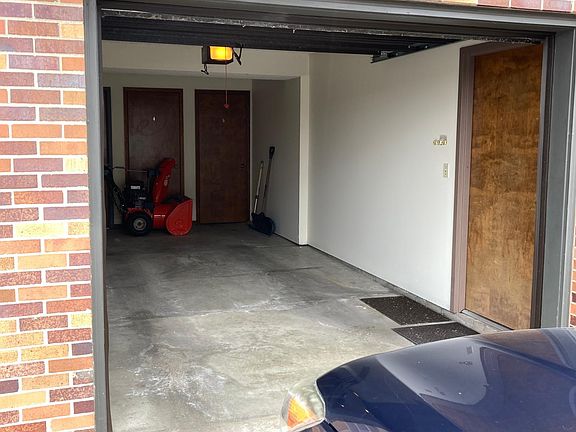 Garage Space next to hall entry.door.