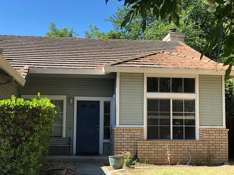 Front of the house