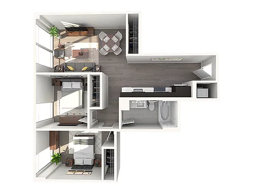 Floor plan zC180-WDU (Call for Income Restrictions)
