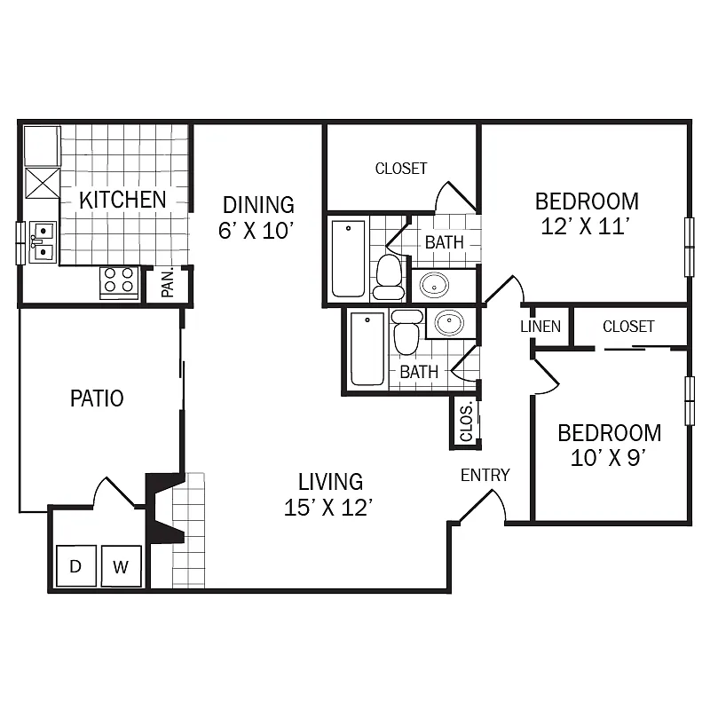 Floor plan B1