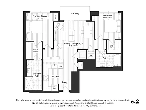 Floor plan 2C