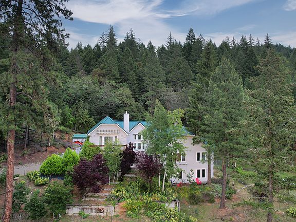 Beautiful view to the back of the home.