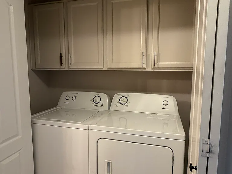 Inside laundry. Washer & Dryer included