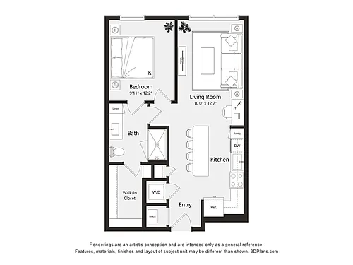 Floor plan A21