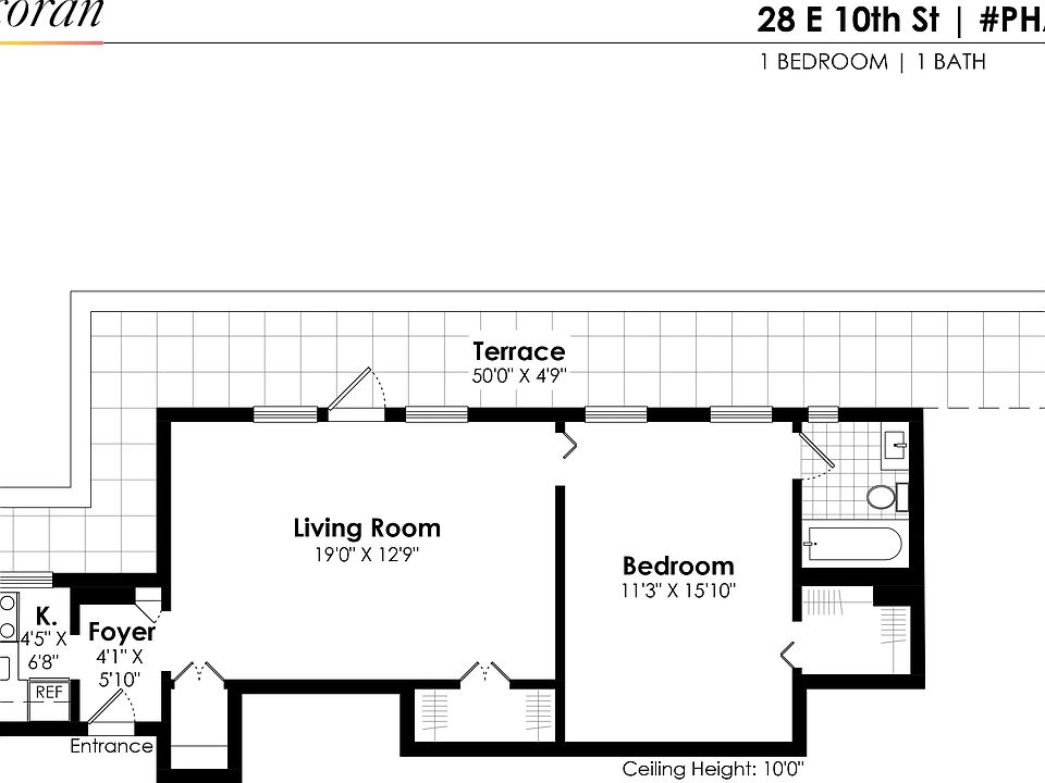 2nd image of 28 E 10th St Penthouse A