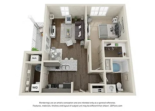 Floor plan Coast Daylight