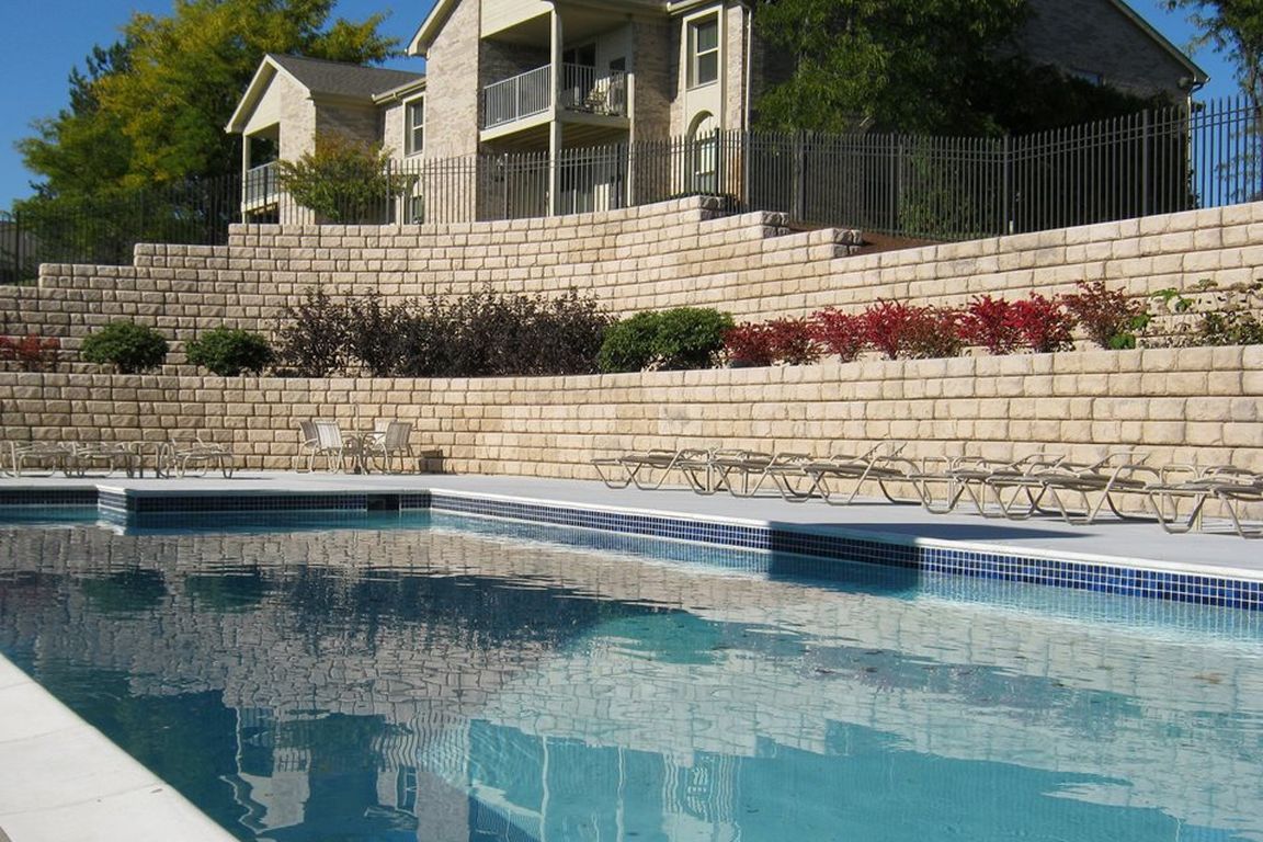 Sparkling heated swimming pool!