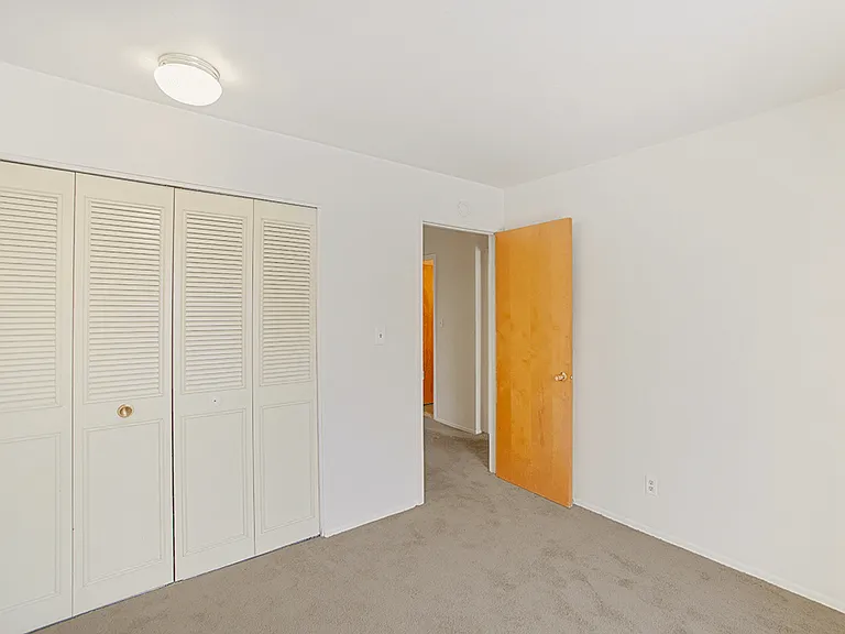 Bedroom with Overhead Light