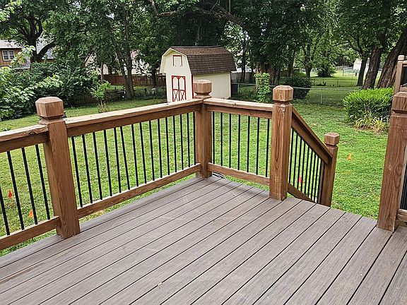 Large 12ft by 10ft Deck