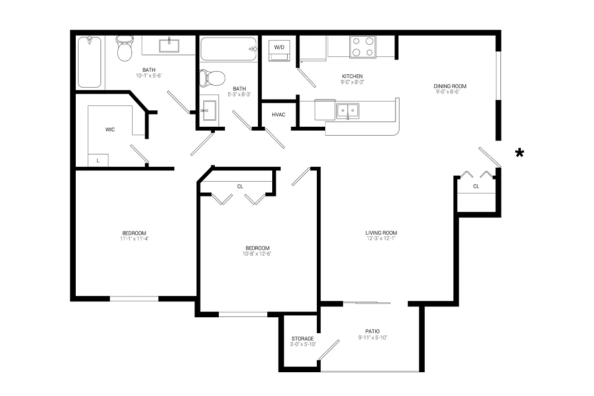 Floor plan B1