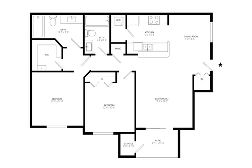 Floor plan B1