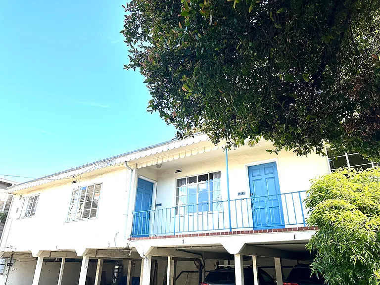 two apartments in rear