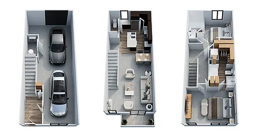Floor plan Two Bedroom