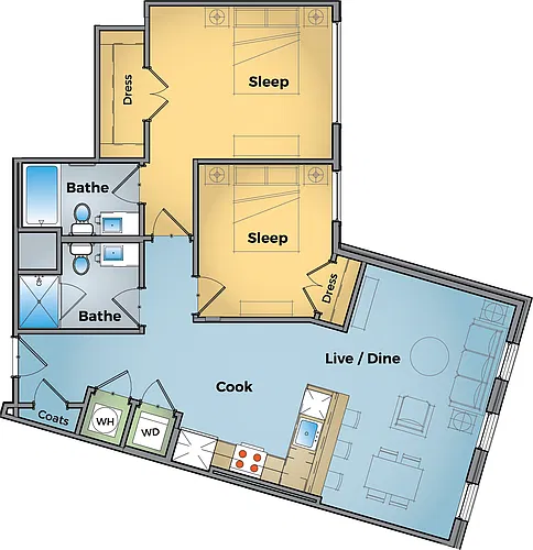 Floor plan C3