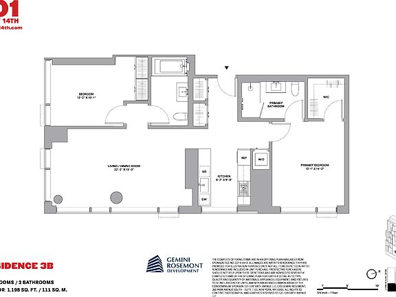 2nd image of 101 W 14th St #3B