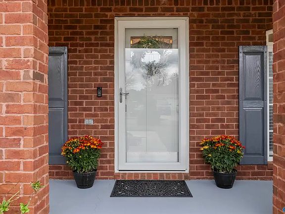 Storm door.