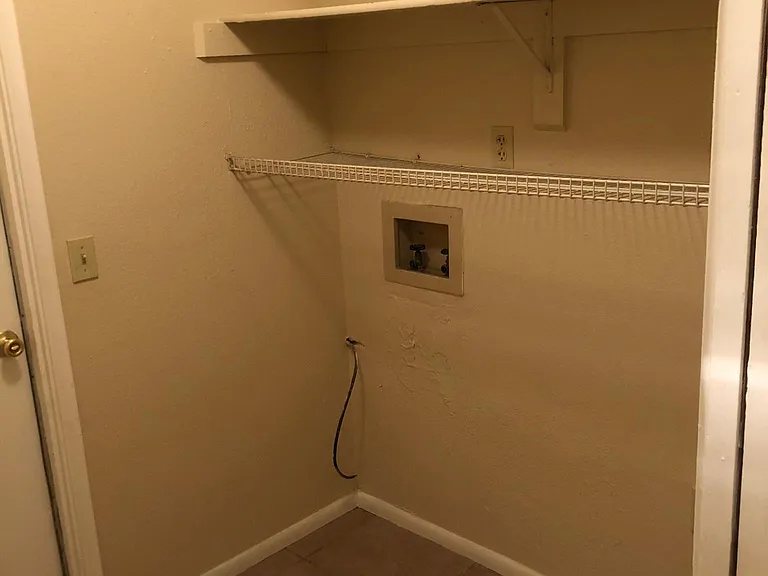 Laundry area