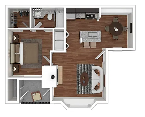 Floor plan Vashon