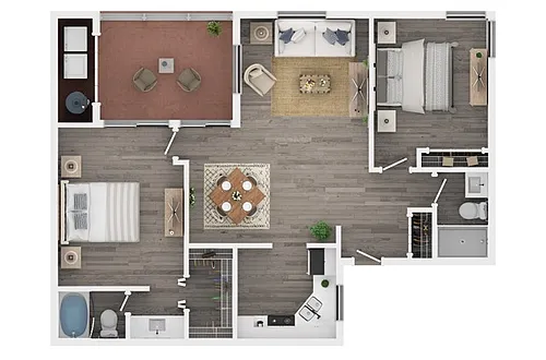 Floor plan B1