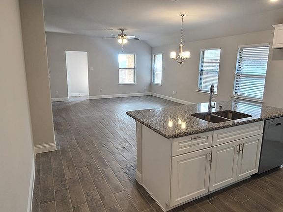 kitchen to living room