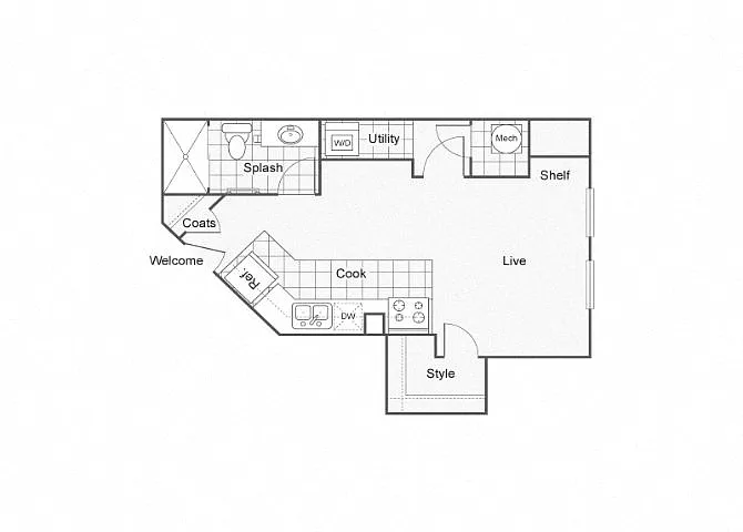 Floor plan Tory