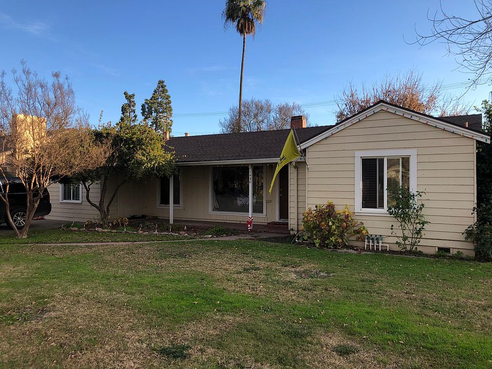 Front yard and house