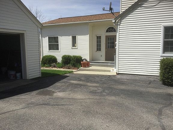 rear entrance with air lock
