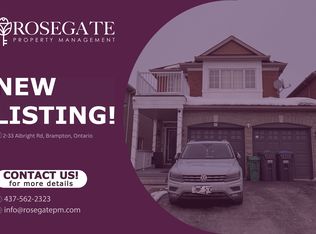 33 Albright Rd #2, Brampton, ON L6X 5E1