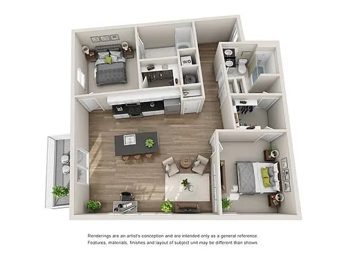 Floor plan B3C