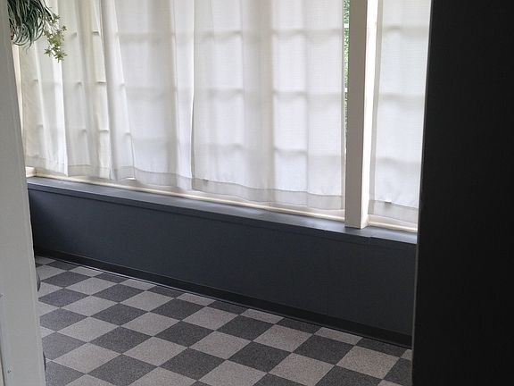 Mud room/ in closed front porch